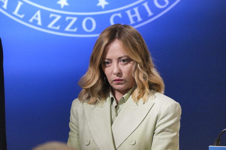 Giorgia Meloni sicurezza centrodestra